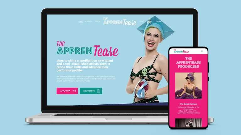 The Apprentease Website Design