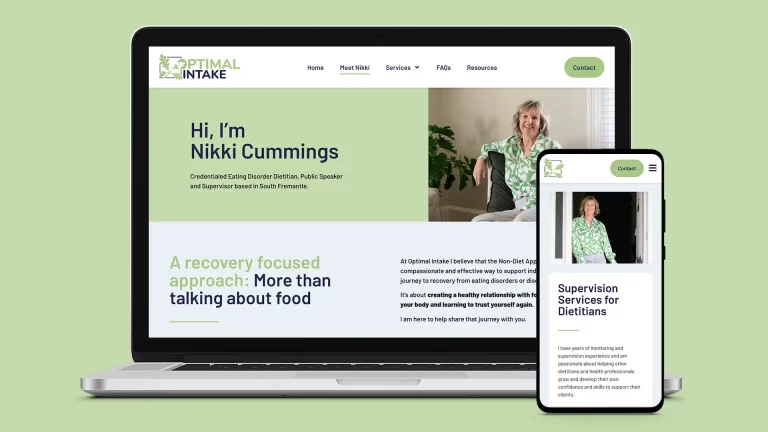 Optimal Intake Website Design